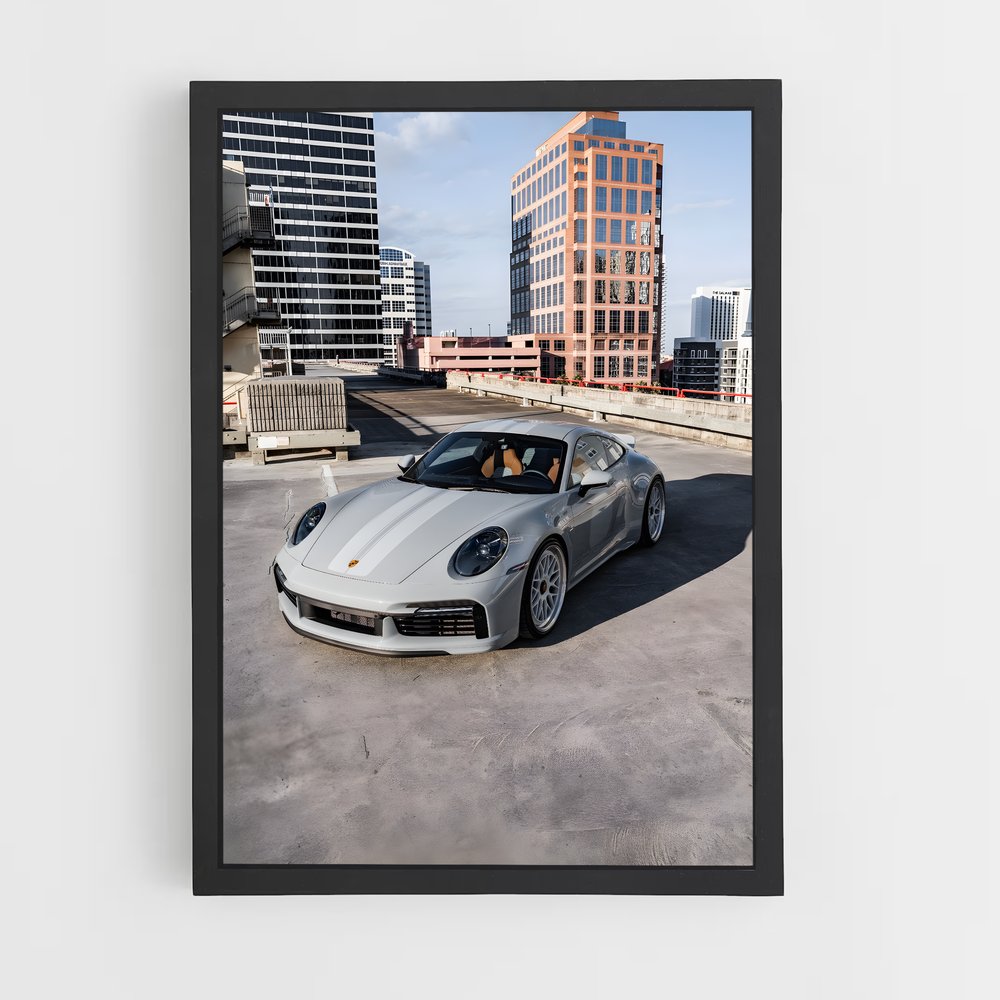 Poster chic de sport intemporel – affiche Porsche (vue 2)